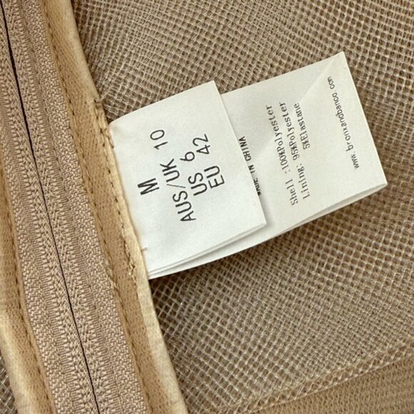 🆕 BRONX & BANCO 🧿 NWOT Violet Mini Dress, Gold & Champagne Sequin - Sz M US 6 - Picture 15 of 15